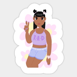 daisy girl Sticker